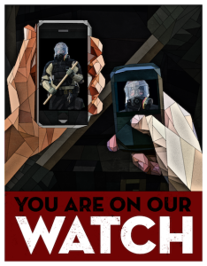 [בכרזה: שוטרים, אנחנו משגיחים עליכם! בעל הזכויות בתמונה זו לא אותר. לכן, השימוש נעשה לפי סעיף 27א' לחוק זכויות יוצרים. בעל הזכויות הראשי, אנא פנה ל: yehezkeally@gmail.com]