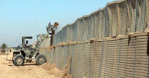 גדר הגבול הנבנית בגבול לוב תוניסיה