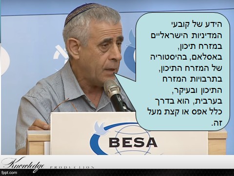 מרדכי קידר על קובעי המדיניות בישראל