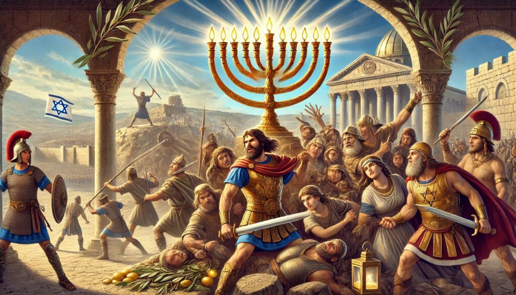 [חנוכה... המקור: דף הטוויטר של Real Palestinian. אנו מאמינים כי אנו עושים בתמונה שימוש הוגן]