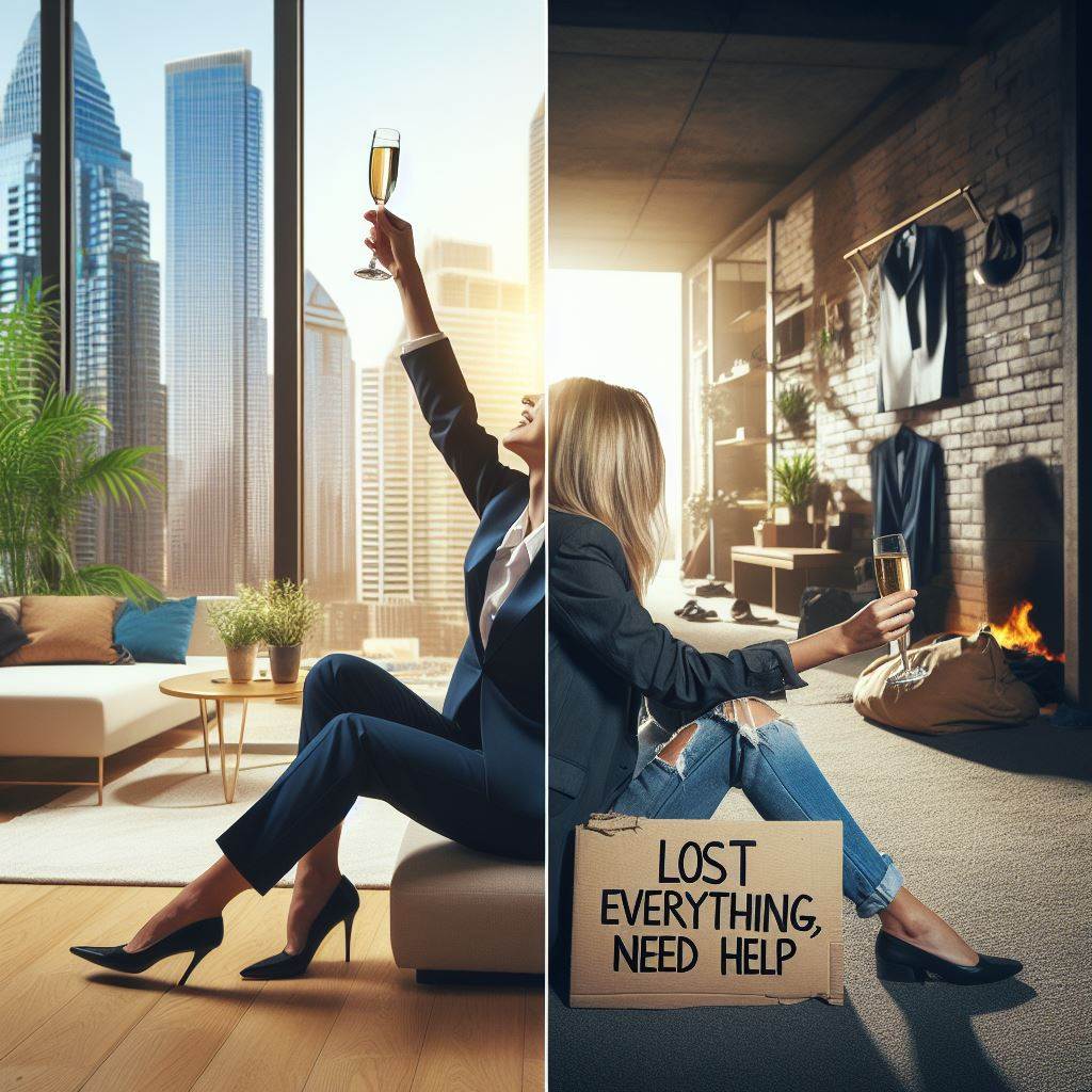 [בתמונה: אם הצלחנו ואם נכשלנו, זה מה שקורה לנו ולא מי שאנחנו… התמונה עובדה במערכת הבינה המלאכותית של DALL·E ב- Microsoft Bing]