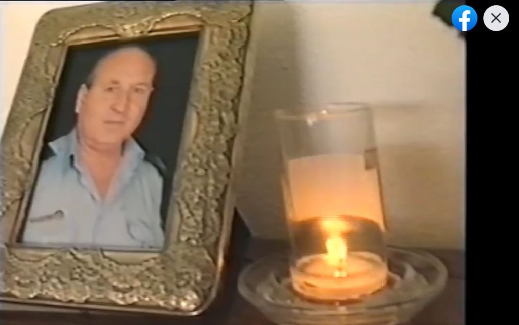 [בתמונה: חידת יעקב זיגלבוים... צילום מסך מתוך: "סרטון לזכרו של תת גונדר ד"ר יעקב זיגלבוים ז"ל", פייסבוק]