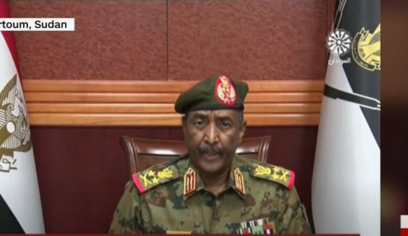 בתמונה: הגנרל עבד אל פתאח אל-בורהאן. התמונה היא צילום מסך