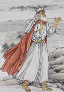 [בתמונה: משה רבנו כדוגמה להישארות הנפש בעטיה של הדבקות... מקור התמונה: Contributed by Wong Chim Yuen, free bible images]