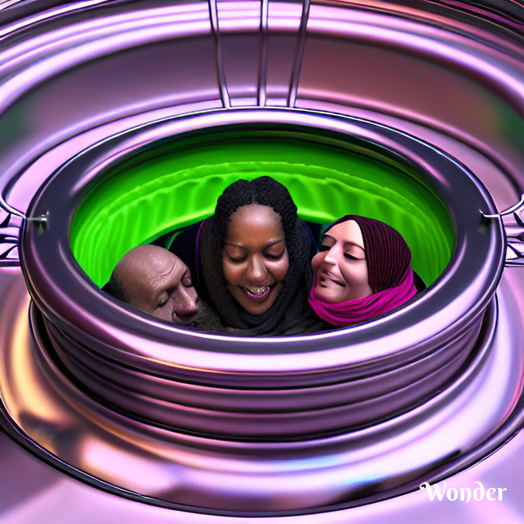 [בתמונה: כור ההיתוך... יוצר במערכת Wonder AI]