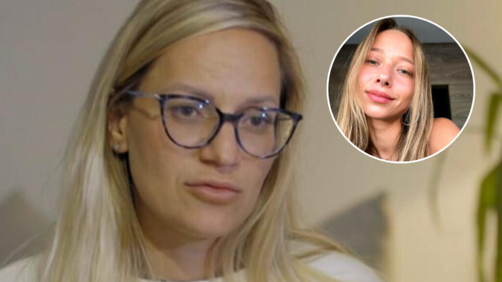 [בתמונה: יואנה מחתונמי על קבורתה מחוץ לגדר של אלינה פלחטי ז"ל. התמונה שותפה ע"י מאקו בפייסבוק. תמונתה של יואנה היא צילום מסך. תמונתה של אלינה פלחטי ז"ל באדיבות המשפחה]