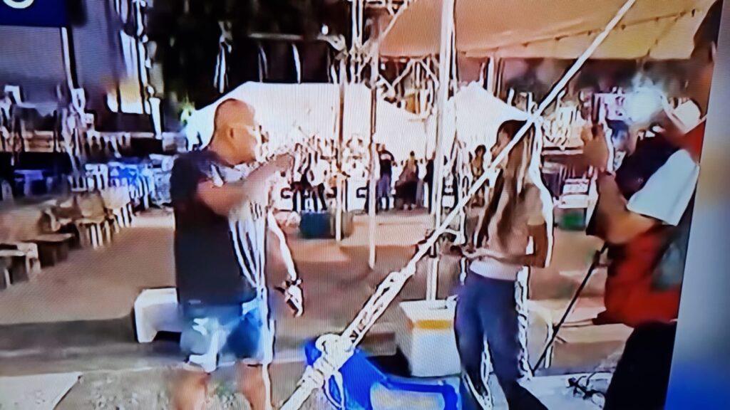 [בתמונה: ב- 5 ביוני 2024, שוב הותקף צוות של ערוץ 14. אם זה היה ערוץ אחר, היו פותחים עם זה מהדורות... התמונה היא צילום מסך]