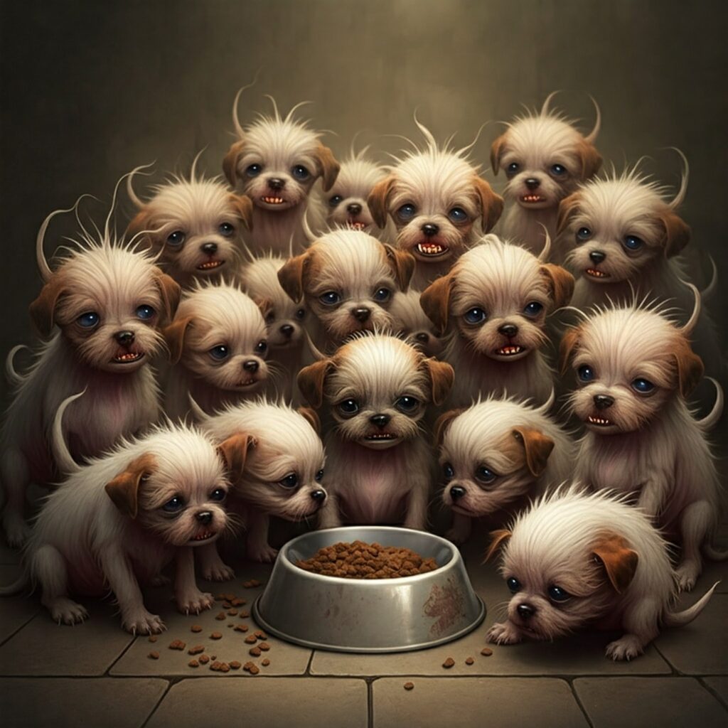 [בתמונה: שר האוצר לשעבר מטעם מפלגת העבודה בייגה שוחט: "תומכי נתניהו - כלבלבים מוכי כלבת"… התמונה עובדה במערכת הבינה המלאכותית של GROK]