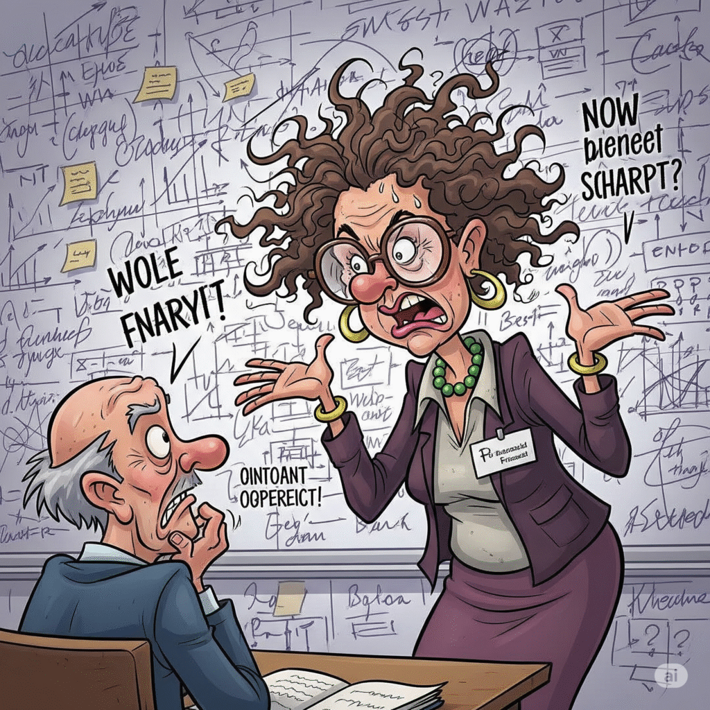 [בתמונה: "הערבים אינם כפויי טובה כמו הביביסטים"? אוריינות פוליטית במיטבה, מאי 2025… התמונה עובדה במערכת הבינה המלאכותית Gemini' של גוגל]