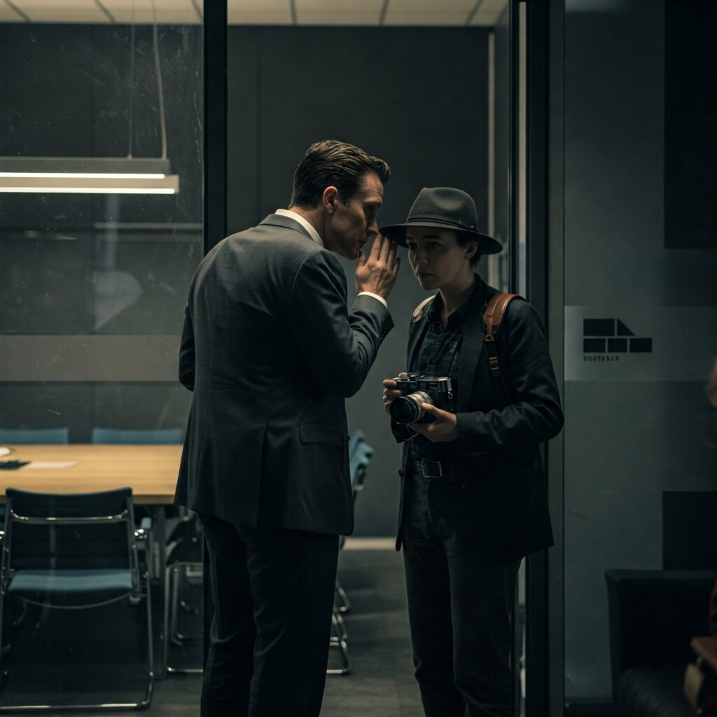 [בתמונה: הסודיות לא נשמרה. למה? התמונה עובדה במערכת הבינה המלאכותית Gemini' של גוגל]