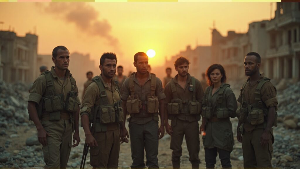 [בתמונה: האם מחיר הדם מקנה את הזכות לקבוע את עתיד המדינה לאחר הניצחון? התמונה עובדה במערכת הבינה המלאכותית Gemini' של גוגל]