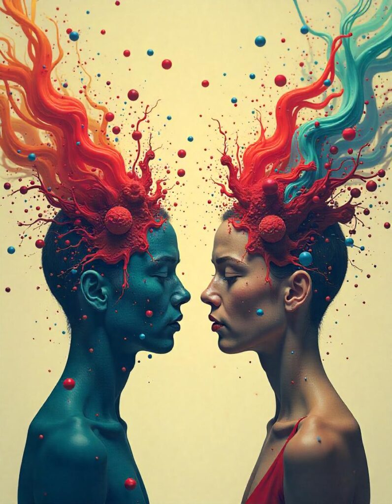 [בתמונה: השימוש שעושה ה-Woke בהדבקה אסוציאטיבית… התמונה עובדה במערכת הבינה המלאכותית Pikaso]