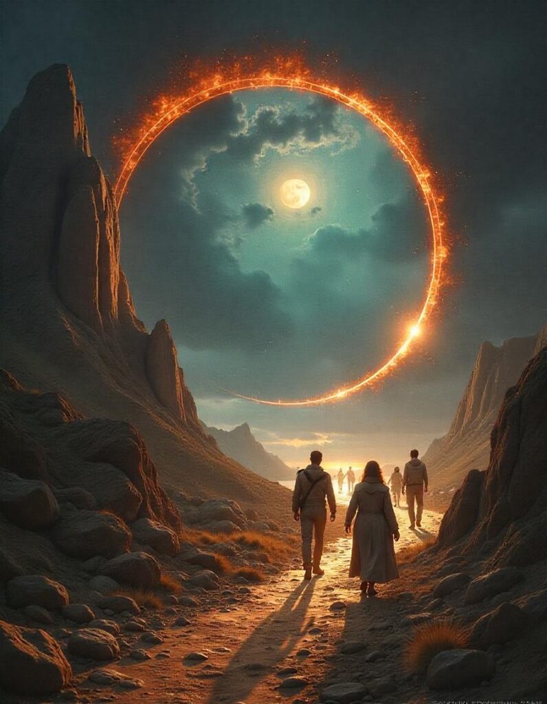 [בתמונה: מה היה קורה אילו? התמונה עובדה במערכת הבינה המלאכותית ideogram]