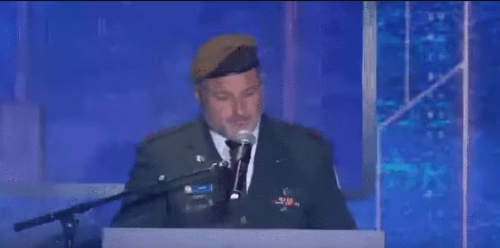 [בתמונה: המבחן של דוד זיני... התמונה היא צילום מסך]