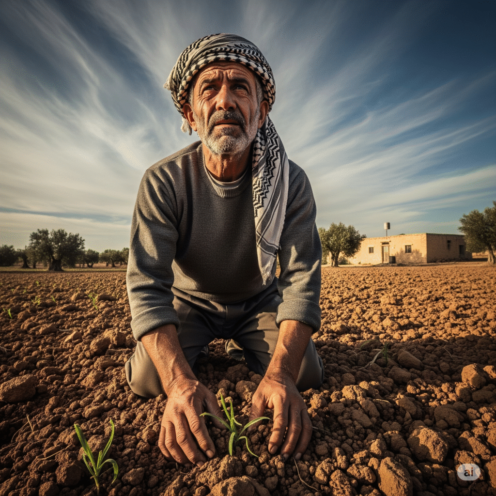 [בתמונה: הצומוד הוא גם דבקות איסלאמית באדמה... התמונה עובדה במערכת הבינה המלאכותית Gemini' של גוגל]