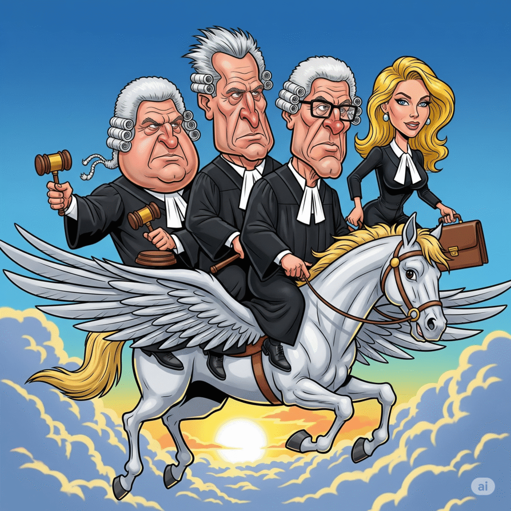 [בתמונה: שערוריית פגסוס... התמונה עובדה במערכת הבינה המלאכותית Gemini' של גוגל]