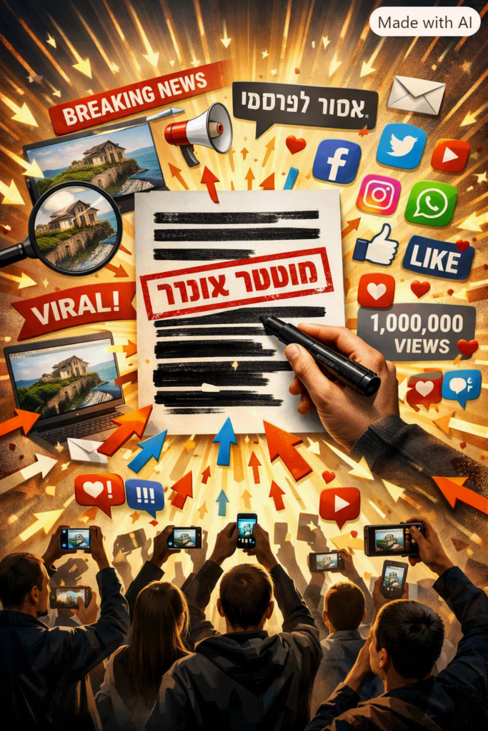 [בתמונה: אפקט סטרייסנד... התמונה עובדה במערכת הבינה המלאכותית של Copilot ב- Windowes]